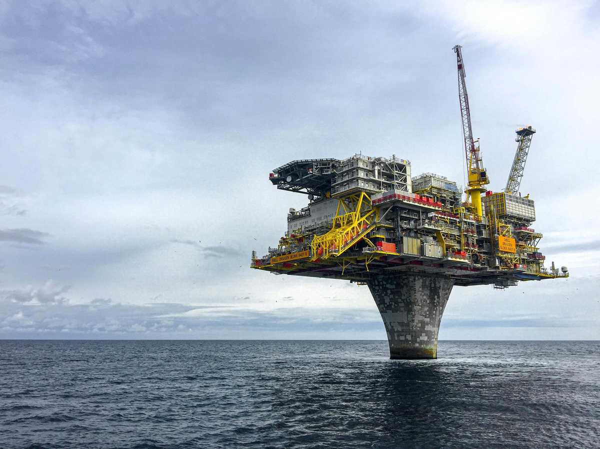 Offshore platform detail